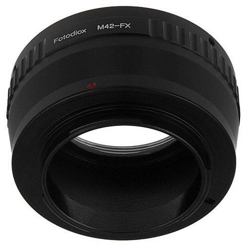 FotodioX Lens Mount Adapter for M42 Screw Mount SLR Lens to Fujifilm Fuji X-Series (Mirrorless)