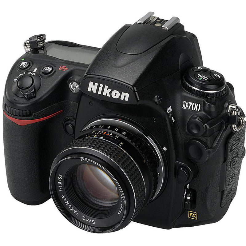 FotodioX Pro Lens Mount Adapter for M42 Type 1 Screw Mount SLR Lens to Nikon F Mount SLR Camera Body
