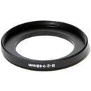 Nisha Bayonet II to 49 Adapter Ring (Black)