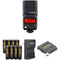 Godox TT350C Mini Thinklite Flash with Accessories Kit for Canon Cameras