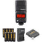 Godox TT350S Mini Thinklite Flash with Accessories Kit for Sony Cameras