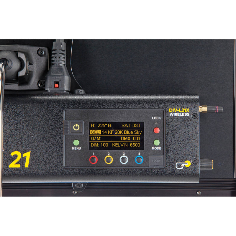 Kino Flo Diva-Lite 21 LED DMX Panel (Center Mount)