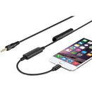 Saramonic LC-C35 Locking 3.5mm Connector to Apple-Certified Lightning Output Cable