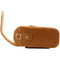 MegaGear Leather Camera Case with Strap for Panasonic Lumix ZS200, TZ200, Leica C-Lux (Light Brown)
