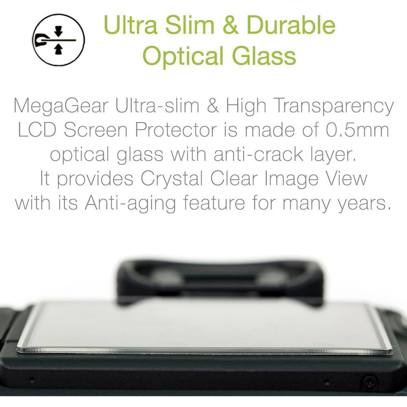 MegaGear MG1445 Optical Screen Protector for Panasonic Lumix DC-ZS200 and TZ200