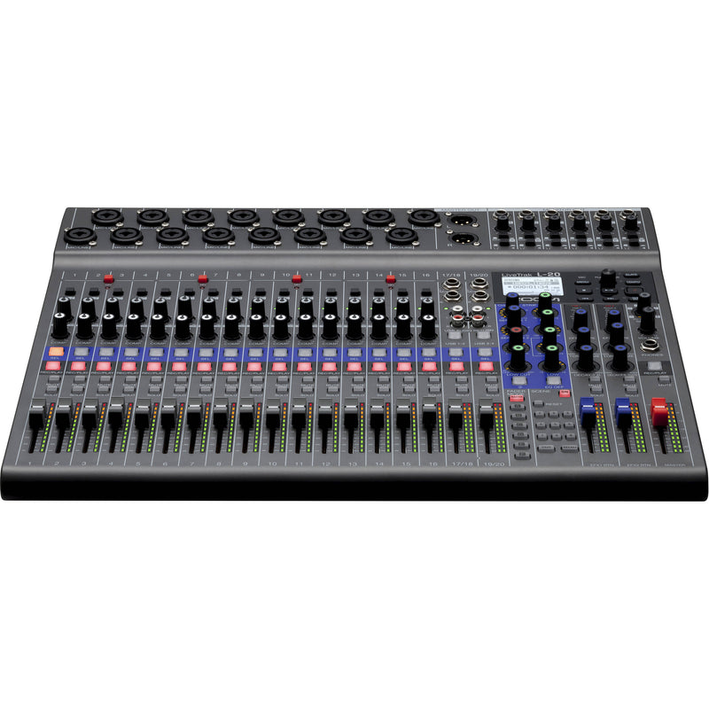 Zoom LiveTrak L-20 - 20-Input Digital Mixer & Multitrack Recorder