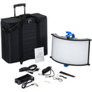 FotodioX Pro FACTOR Radius1 1x2' Curved Bi-Color Dimmable LED Studio Light