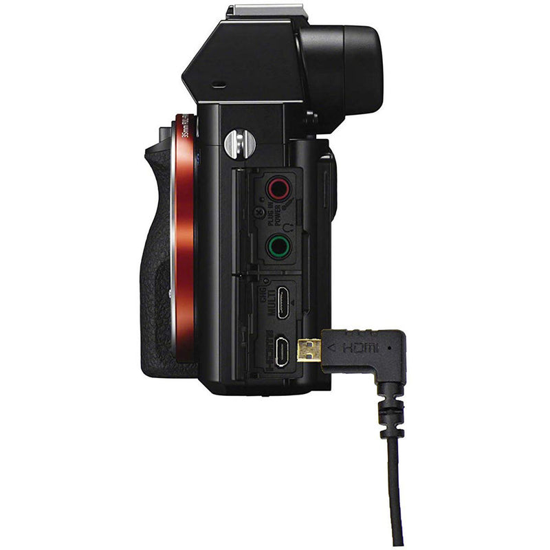 Camera Motion Research UFAR90D15 Thin Right-Angle Micro-HDMI to HDMI Cable (15")