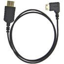 Camera Motion Research Ultra Flexible 90 degree Right-Angle Mini to Standard HDMI Cable (31")