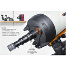 Alpine Astronomical Baader 1.25"/T-2 Click-Lock Eyepiece Holder Adapter