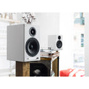 Audioengine HD6 Bluetooth Speakers (Hi-Gloss White, Pair)