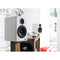 Audioengine HD6 Bluetooth Speakers (Hi-Gloss White, Pair)