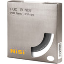 NiSi 52mm PRO Nano IRND 0.9 Filter (3-Stop)
