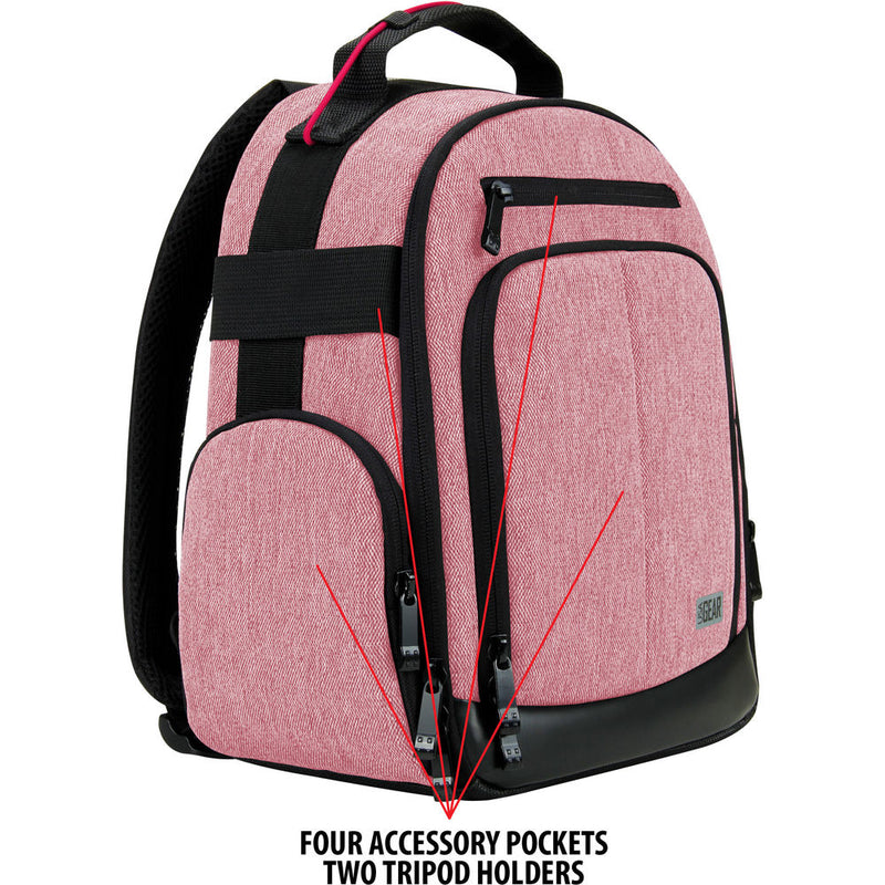 Buy in India USA GEAR S17 DSLR Camera Backpack (Red) – Tanotis