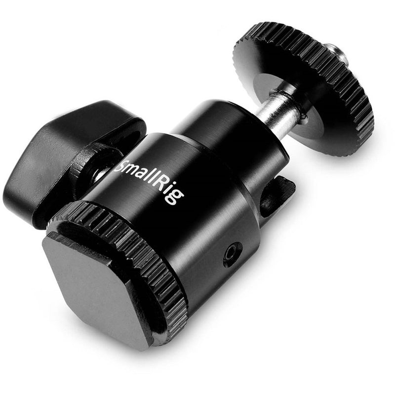 SmallRig Cold Shoe to 1/4" Threaded Adapter (Black)