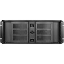 iStarUSA D Storm Series 4U Compact Stylish Rackmountable Chassis (Black Bezel)