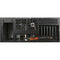 iStarUSA D Storm Series 4U Compact Stylish Rackmountable Chassis (Black Bezel)