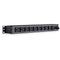 CyberPower (15)12A/100-125V/50/60Hz/PDU/Nema 5-15P Plug/10-R/2-F Nema 5-15R OUTS/1U/15'Cord