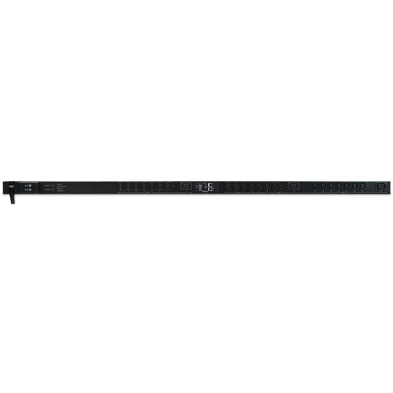 CyberPower Monitored PDU(30)24A/200-240V/50-60Hz/NEMA L6-30P Plug/24xIEC-320 C13s/OU Rackmount/12'Cord