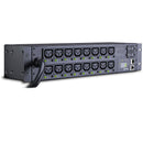 CyberPower Switched PDU(30)24A/200-240V/50/60Hz/NEMA L6-20 Plug/16 IEC-320 C13 OUTS/2U Rackmount/10'Cord