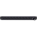 CyberPower Rackbar Surge Protector:3600 J/120 V/NEMA 5-15P Plug/12 NEMA 5-15R(2 Front,10 Rear)1U/15"Cord