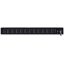 CyberPower Rackbar Surge Protector:3600 J/120 V/NEMA 5-15P Plug/14 NEMA 5-15R(2 Front,12 Rear)1U/15"Cord