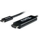 Plugable USB 3.1 Gen 1 Type-C Male to HDMI 2.0 Male Cable (6')