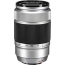 FUJIFILM XC 50-230mm f/4.5-6.7 OIS II Lens with Circular Polarizer Filter Kit (Silver)