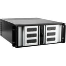 iStarUSA D-400SE 4U Compact Rackmount Chassis (Silver Bezel)