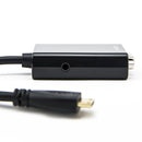 Rocstor 6" Mini HDMI to VGA Adapter Adapter