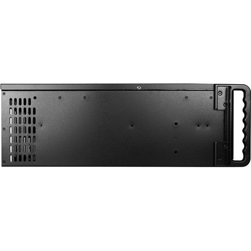 iStarUSA D Storm Series D-400-6SE 4U Compact Stylish Rackmountable Chassis (Silver Bezel)