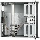 iStarUSA D Storm Series D-400-6SE 4U Compact Stylish Rackmountable Chassis (Silver Bezel)