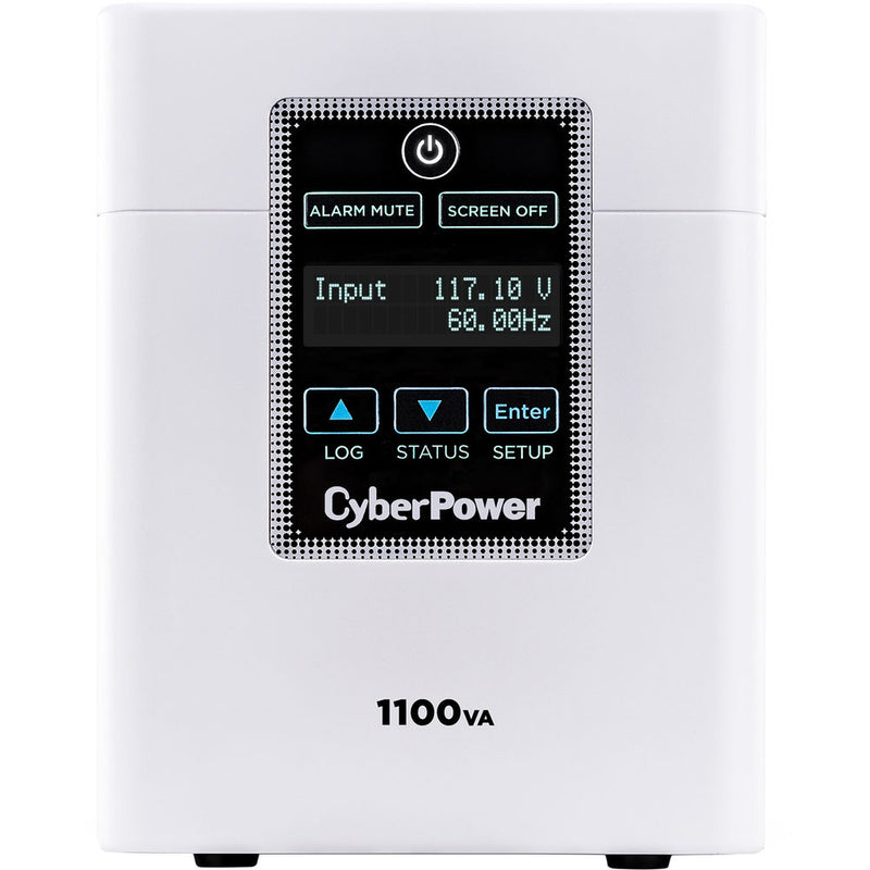 CyberPower UPS Med.Grade 1100VA/880W-120V/6-Nema 5-15R-HG Outlets,Nema 5-15P-HG Plug,SNMP/Extended Battery Optn