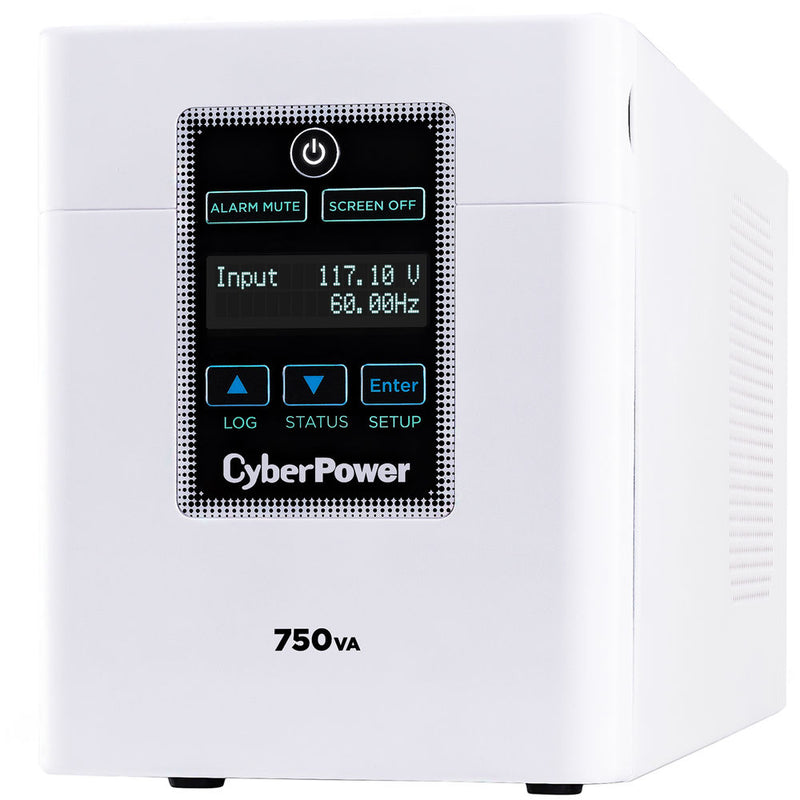 CyberPower UPS Medium Grade 750VA / 600W-20V / 6-Nema 5-15R-HG Outlets, Nema 5-15P-HG Plug, SNMP Slot