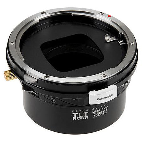 FotodioX Pro TLT ROKR Tilt/Shift Lens Mount Adapter for Mamiya 645 Lens to Sony E-Mount Camera