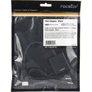 Rocstor 6" HDMI to VGA + 3.5mm Audio Adapter (Black)