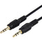 Rocstor Slim 3.5mm Male to 3.5mm Male Stereo Audio Cable (6', Black)