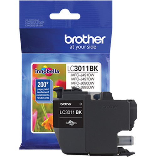 Brother LC3011 Standard-Yield Ink Cartridge (Black)