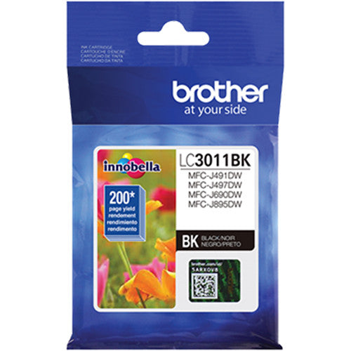 Brother LC3011 Standard-Yield Ink Cartridge (Black)
