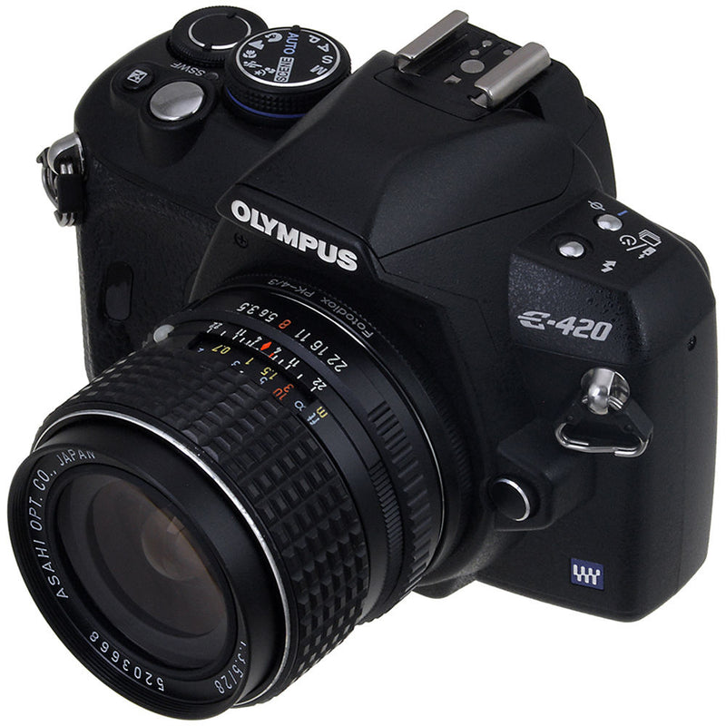 FotodioX Mount Adapter for Pentax K-Mount Lens to Olympus 4/3-Mount Camera