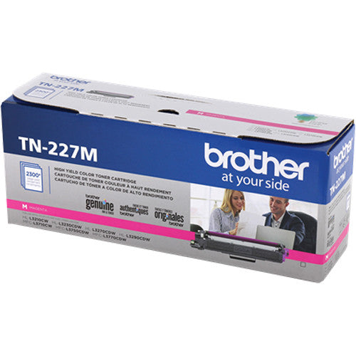 Brother TN227M High-Yield Toner Cartridge (Magenta)