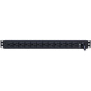 CyberPower Metered PDU(15A)12A/100-125 /50/60/Nema 5-15P Plug, 14-Out(2-Front/12-Rear) / 5-15R, OU, 15' Cord