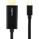 Rocstor 3' Mini Displayport to HDMI Cable M/M (Black)