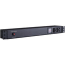 CyberPower Metered PDU(15A)12A/100-125/50/60Hz/Nema 5-15P,10-Out(2-Front/8-Rear)/5-15R, Rackmount 1U,15' Cord