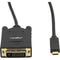 Rocstor 6'/2M USB-C to DVI Cable M/M