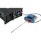 Cable Techniques Low-Profile TA3F to TA5F Adapter Cable (12", Red Caps)
