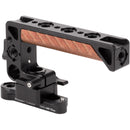 Wooden Camera - Nato Handle Plus V2 Kit (Nato Arri 70mm Rail, 1.67" Screw Channel)