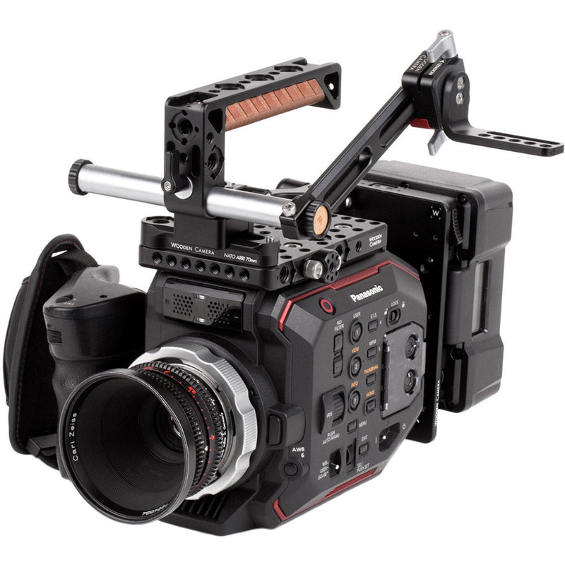 Wooden Camera - Nato Handle Plus V2 Kit (Nato Arri 70mm Rail, 1.67" Screw Channel)