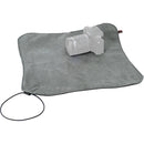 Artisan & Artist Acam 80 Cotton/Leather Camera Wrap (Black/Gray)