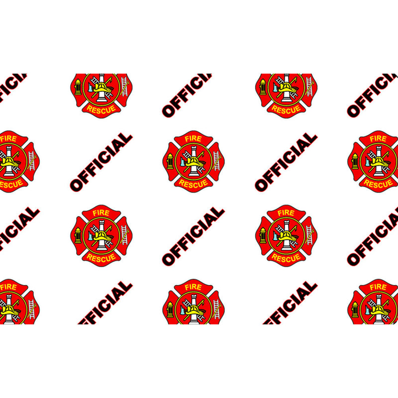 IDP Hologram Patch Type 1-Mil Laminate Film (Official Fire/Rescue, 250 Images Per Roll)